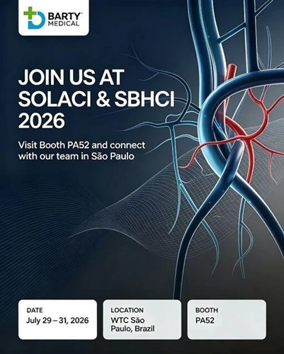 Barty Medical konplete avèk siksè SOLACI & SBHCI 2026 nan Brezil